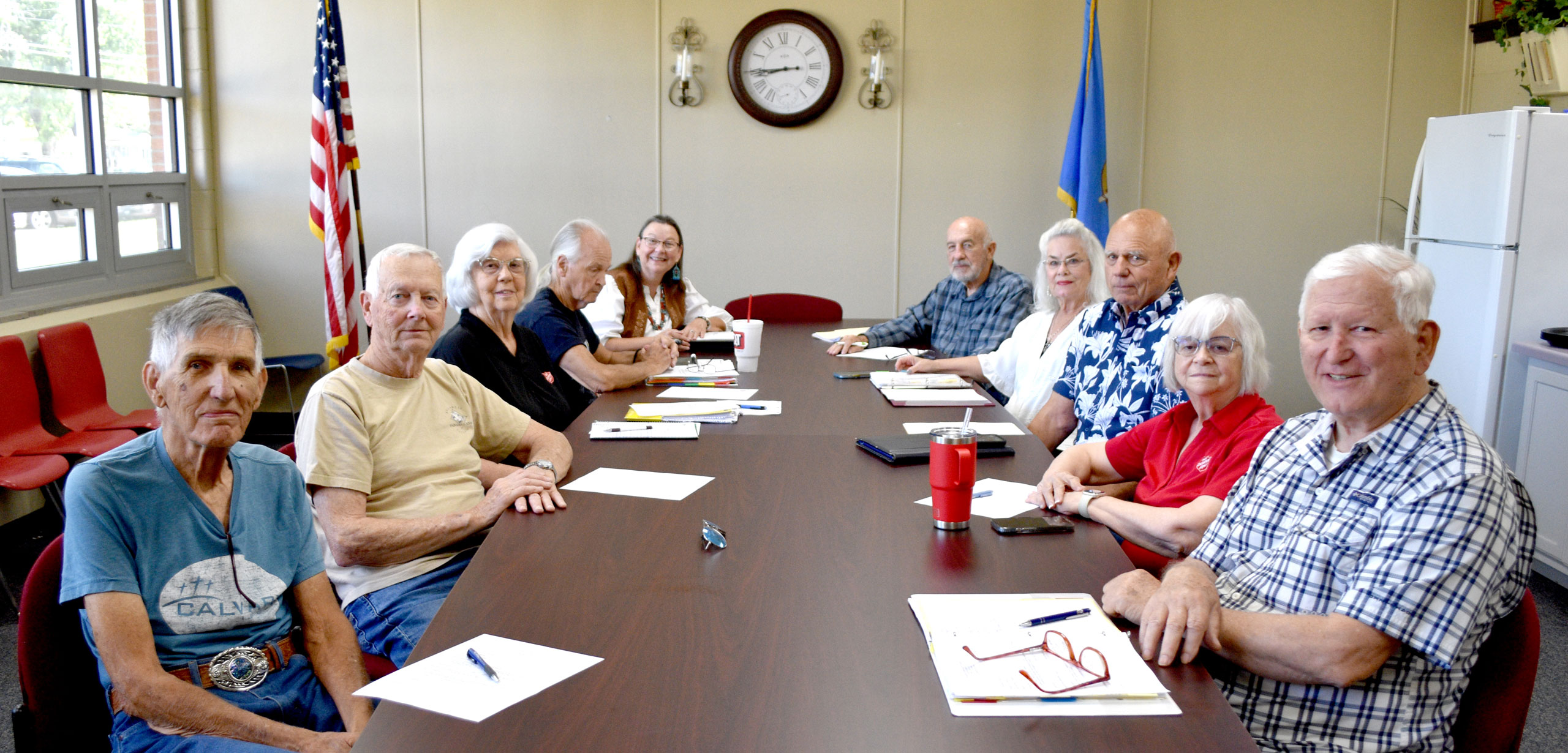Group photo of the board.